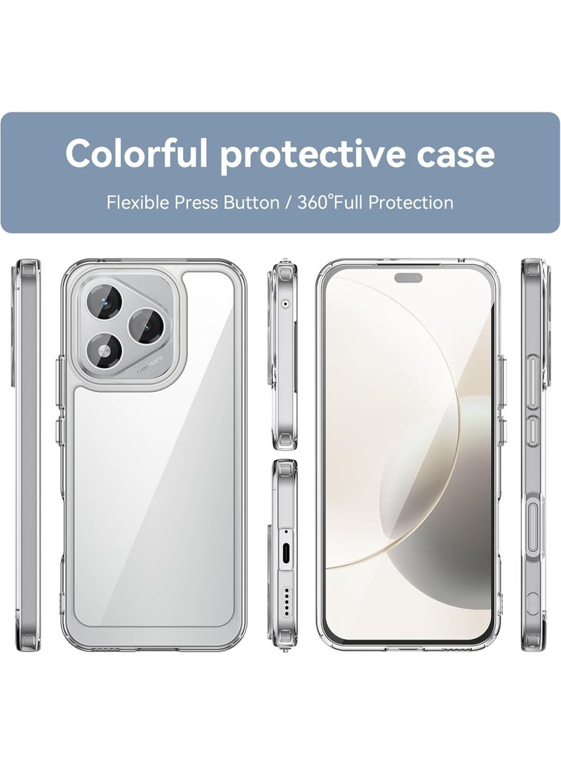 ChicVibe Clear Case For Honor 400 Lite - Thin Soft Silicone Gel Case Cover, TPU Protection Cover Transparent Soft funda, Anti-Falling Shockproof Protective Cover, Transparent - Image 4