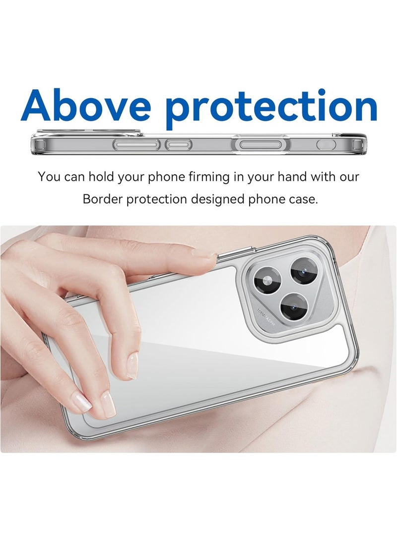 ChicVibe Clear Case For Honor 400 Lite - Thin Soft Silicone Gel Case Cover, TPU Protection Cover Transparent Soft funda, Anti-Falling Shockproof Protective Cover, Transparent - Image 5