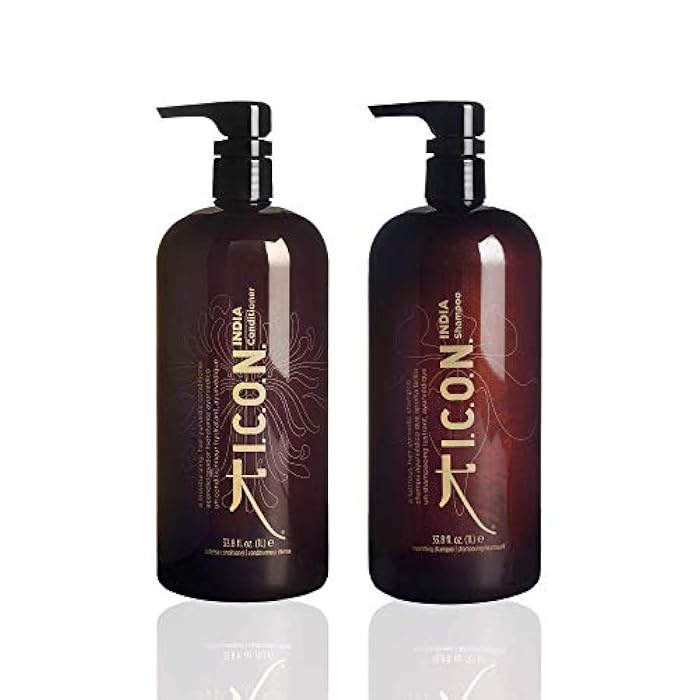 Icon India Shampoo and Conditioner Liter Duo by ICON - Image 1