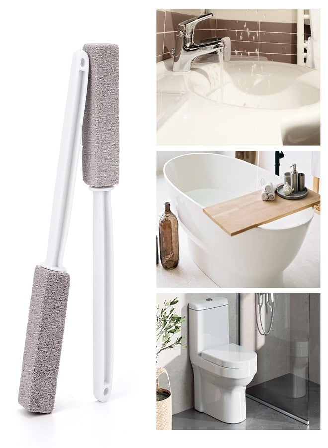 LoveBB 4 Pack Pumice Stone for Toilet, Extra Long Handle Pumice Stone Toilet Bowl Cleaner for Cleaning Bathtubs Sinks Pools Hard Water Stains - Image 5
