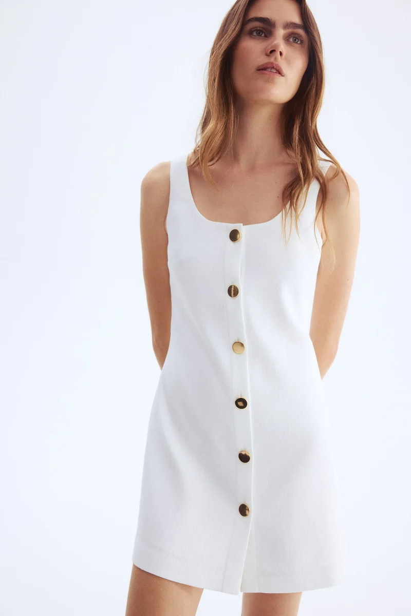 H&M Button-front dress