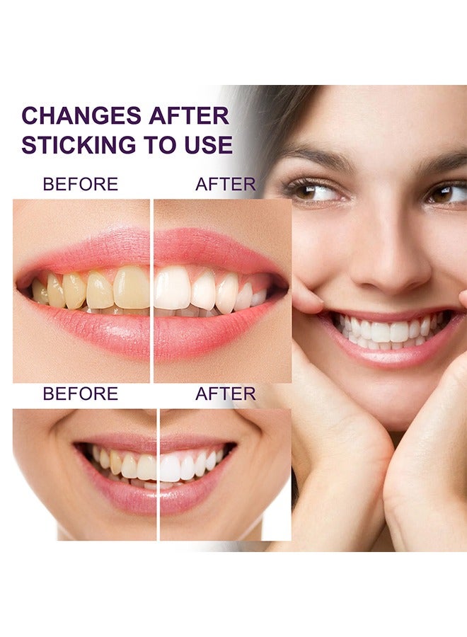 EELHOE Purple Corrector 50ml, Toothpaste for Teeth Whitening, Yellow Teeth Cleaning, Colour Corrector and Effective Stains Removal, Oral Hygiene Care and Health - Image 2