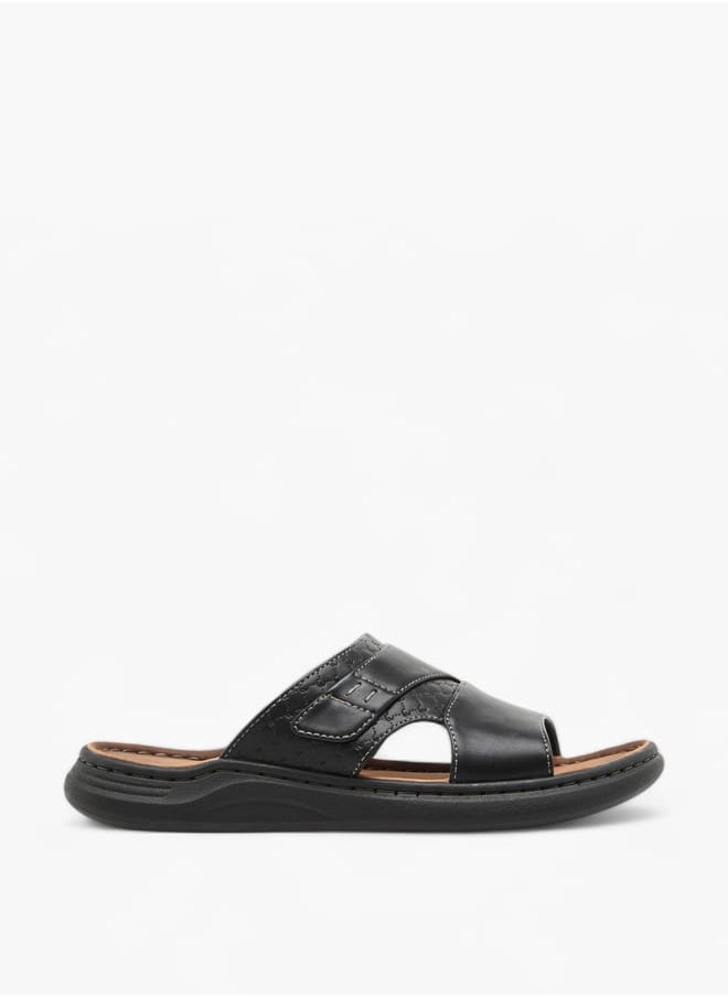 Le Confort - Mens Cross Strap Sandals - Image 1