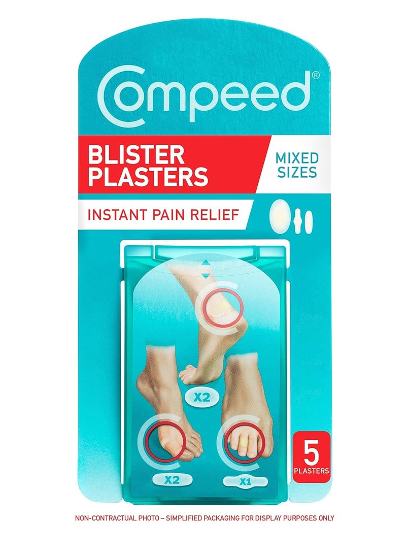 Compeed Mixed Sizes Plasters x5 - Image 1