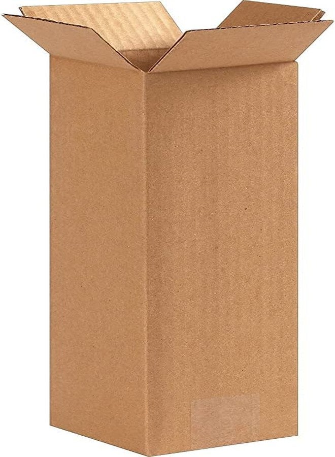 Packsafe 5 Ply Brown Corrugated Box Packing box Size 4 x 4 x 12 Length 4 inch Width 4 inch Height 12 inch Shipping box Courier Box (Pack of 25)