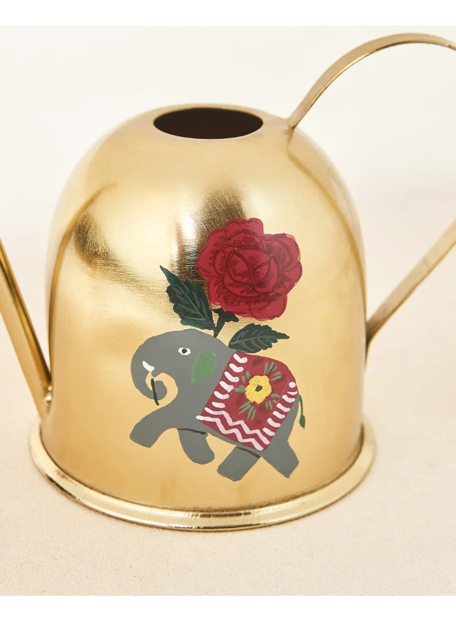Chumbak Royal Tusker Hand-painted Water Can, 250 ml | Palace Memoirs