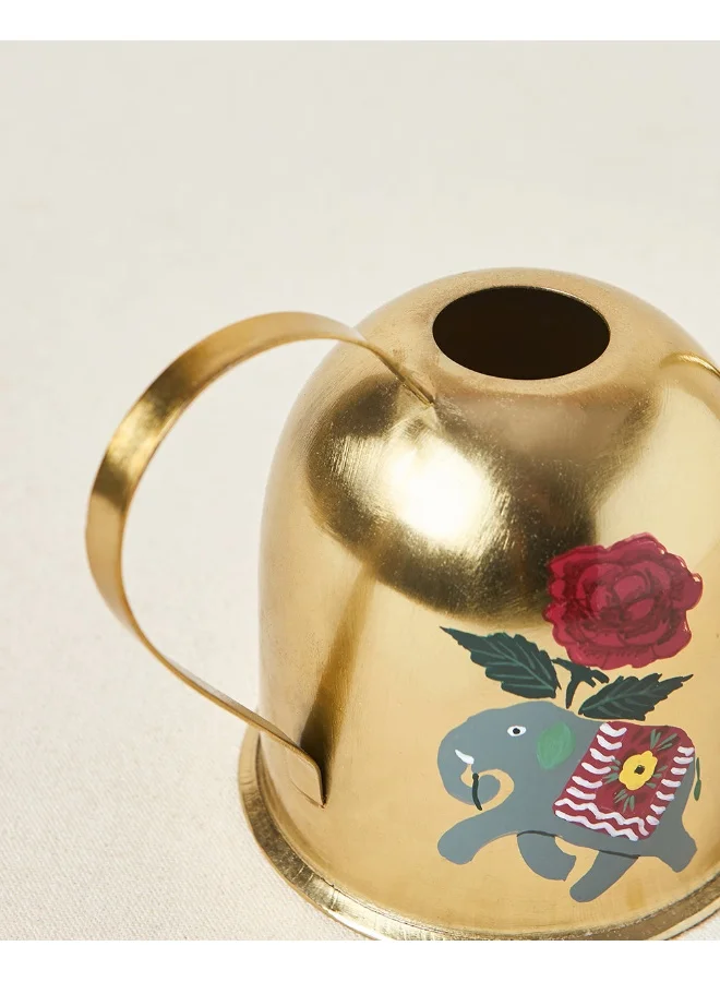 Chumbak Royal Tusker Hand-painted Water Can, 250 ml | Palace Memoirs