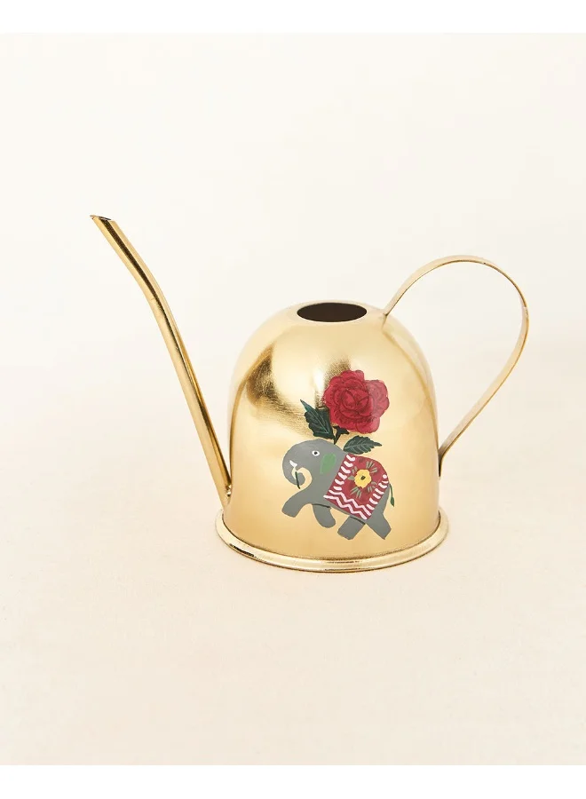 Chumbak Royal Tusker Hand-painted Water Can, 250 ml | Palace Memoirs