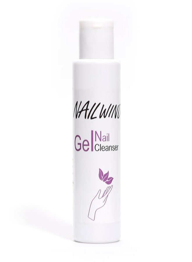 NAILWIND UV Nail Gel Cleanser for Nails, Finishing Wipe Sticky Residue Remover Cleanser Cleaner 100ml Nail Surface Cleanser for Gel Nails,Nail Cleaning Solution for UV Polish - Image 1