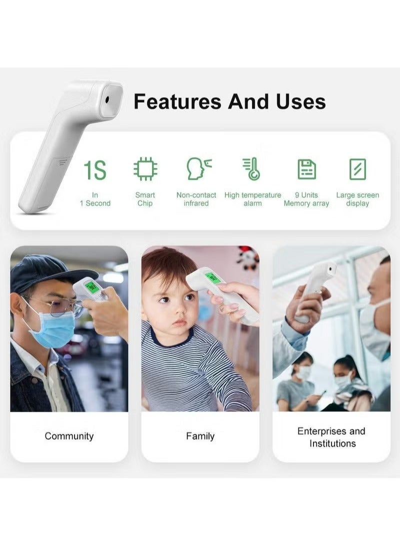 Gonice Non-Contact Infrared Electronic Thermometer Digital Thermometer Accurate and Fast Measurement of Temperature Gun for Children Baby Adult - Image 3