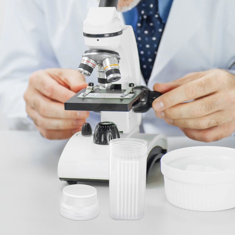 Slides Staining Jar Microscope Slides Staining Holder Laboratory Slides Staining Holder with Lid - Image 3