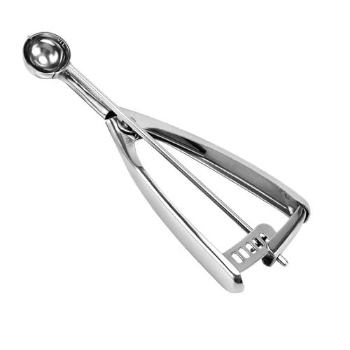 Saebye Mini Cookie Scoop 1 Tsp, Extra Small Cookie Dough Scoop, Melon Baller Scoops, 1/3 Tbsp/ 1 Tsp Scooper, 18/8 Stainless Steel - Image 1