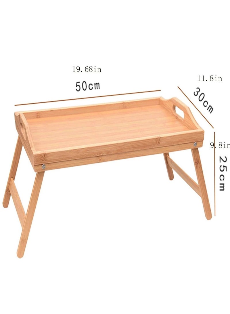 Wooden tray with legs and multiple uses - Image 2
