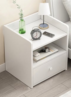 white with 1 drawer