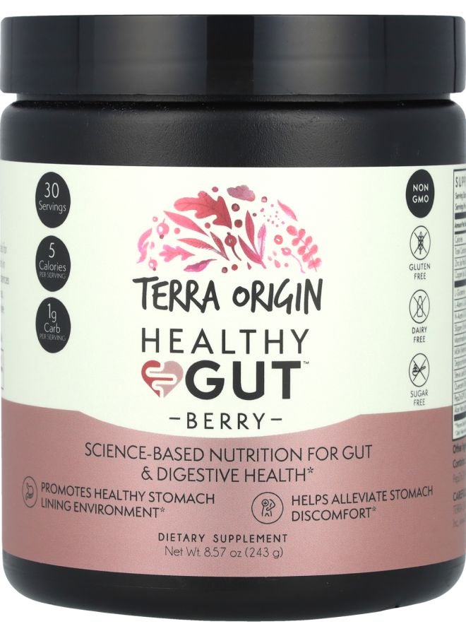 Terra Origin Healthy Gut™ Berry 8.57 oz (243 g)