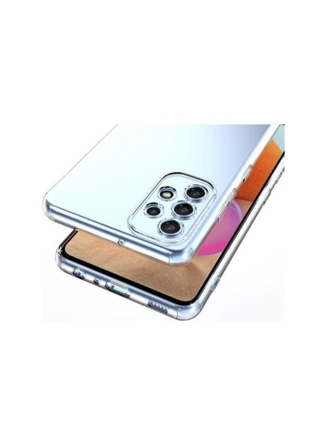 LEDIN Case for Samsung Galaxy A13 4G Clear Case Soft Flexible Silicone Back Cover Shockproof Anti Scratch Case with Reinforced Bumper Corner Compatible for Samsung Galaxy A13 4G Clear - Image 3