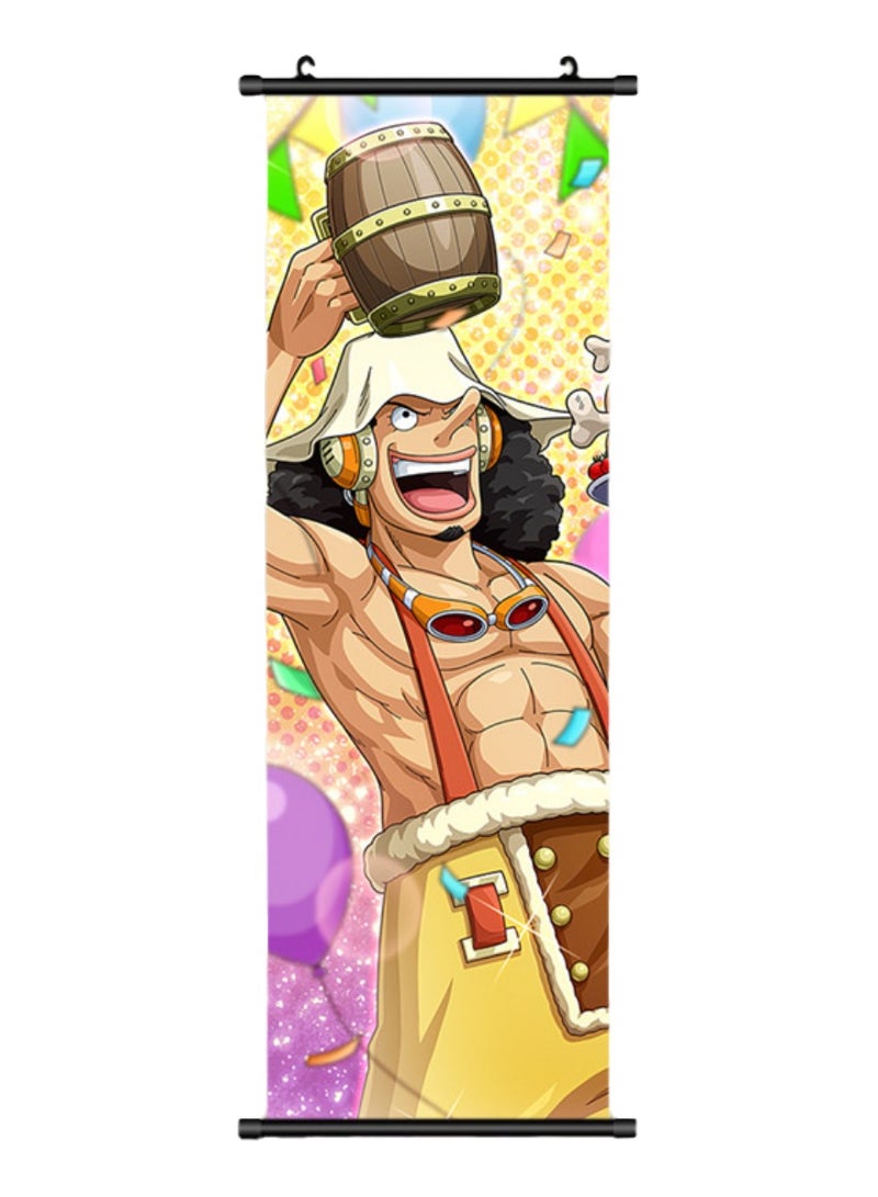 One Piece Anime Poster Wall Scroll JPN Version Anime Artwork Hanging Scroll Suitable for Home Decoration Party Decoration (90cm x 30cm HZW-6) - Image 1