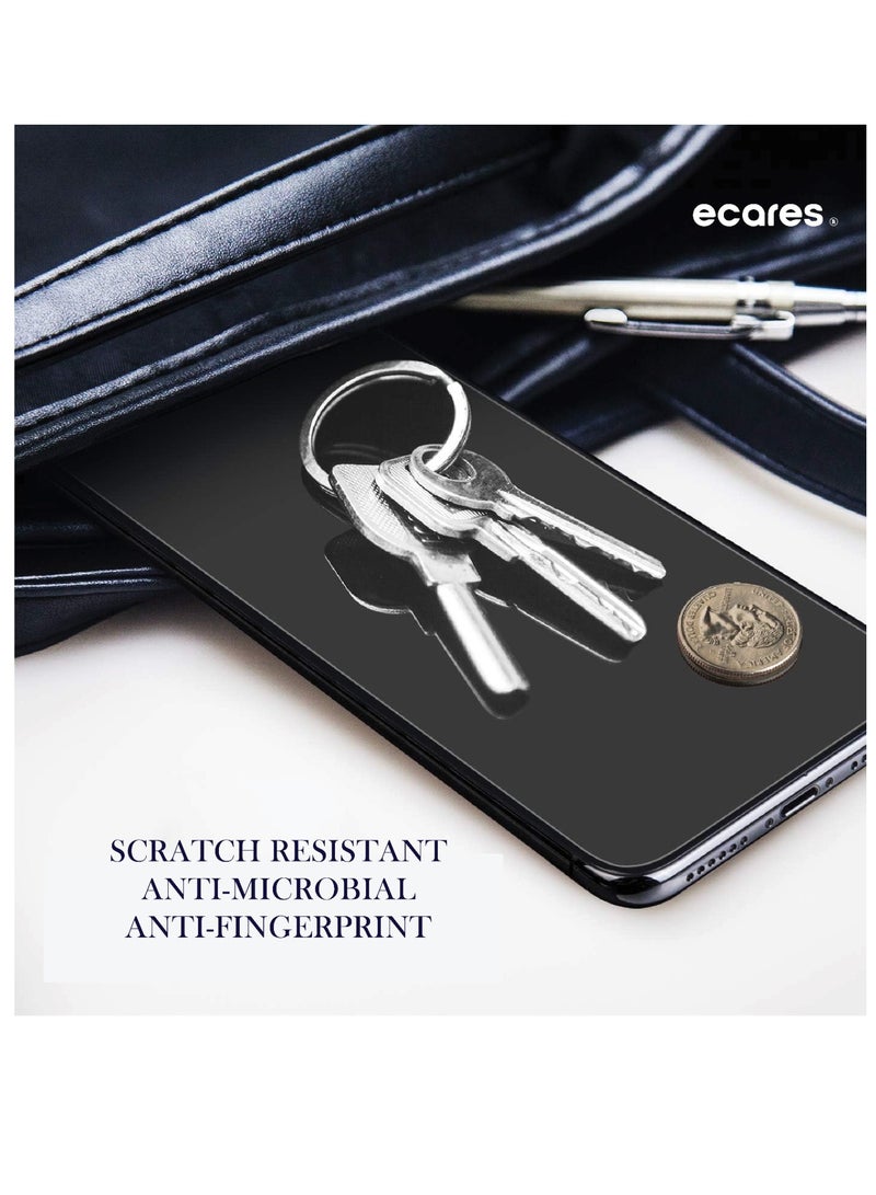 ECARES® iPhone 14 Pro Screen Protector, HD Clear, 9H Tempered Glass, Military Grade Protection, Scratch Resistant, Anti-Fingerprint, Full Coverage, Anti Yellowing, Bubble Free, (Pack-2) - Image 4