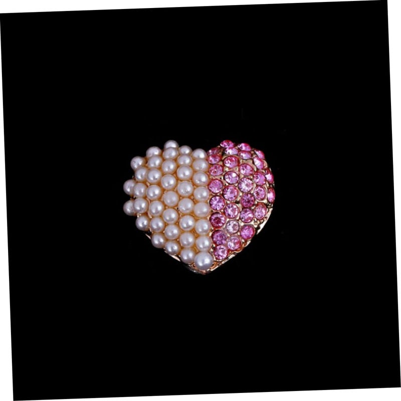 Heart Shape Rhinestone Car Perfume Clip Aromatherapy Solid Perfume Diffuser Multi Color - Image 5