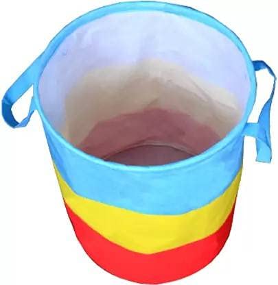 SKYLII Laundry Bag 45 L Durable and Collapsible Laundry storage Bag with Handles Clothes Toys Storage Foldable Laundry Bag for Dirty Clothes Pack of 2 Pc Multicolour - Image 2
