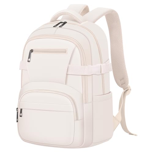 AFGWK Cute Backpack for School Girls Aesthetic Bookbag Lightweight Preppy School Bag for Teen Women Middle High School - Image 1