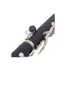 ANDOER Bb Flat Clarinet Black Bakelite Silver Keys Woodwind Instrument with Carry Case Reed Cleaning Cloth Mini Screwdriver  - Image 4