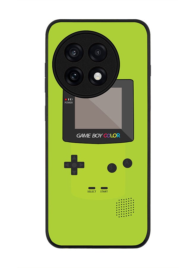 Stylizedd For OnePlus 13R / Ace 5 Pro Case,Slim fit Camera Protection, Shockproof Thin Phone cover  - Gameboy Color - Green