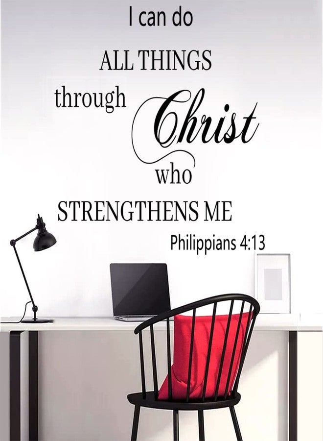 Datesno Inspirational Wall Decal Stickers Motivational Quote Stickers Verse Wall Stickers Peel and Stick Vinyl Wall Decor Removable Positive Wall Sticker for Bedroom Living Room Office Bathroom. - Image 3