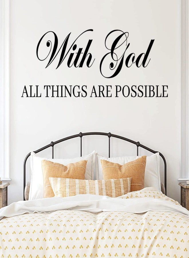 Datesno Inspirational Wall Decal Stickers Motivational Quote Stickers Verse Wall Stickers Peel and Stick Vinyl Wall Decor Removable Positive Wall Sticker for Bedroom Living Room Office Bathroom. - Image 4