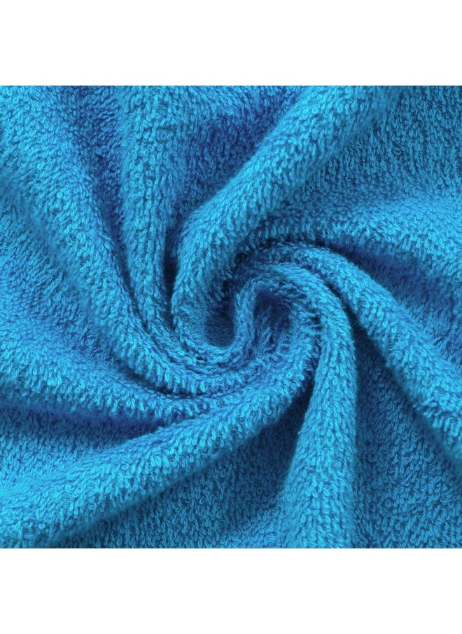 Story@Home Story@Home Face Towel Set of 10 | 100% Cotton Towel | 450 GSM | Blue | Quick Dry Towels for Facewash | Face Towel for Men | Face Towel for Women | Ideal Kitchen Towel | Perfect for Everyday Use  - Image 4