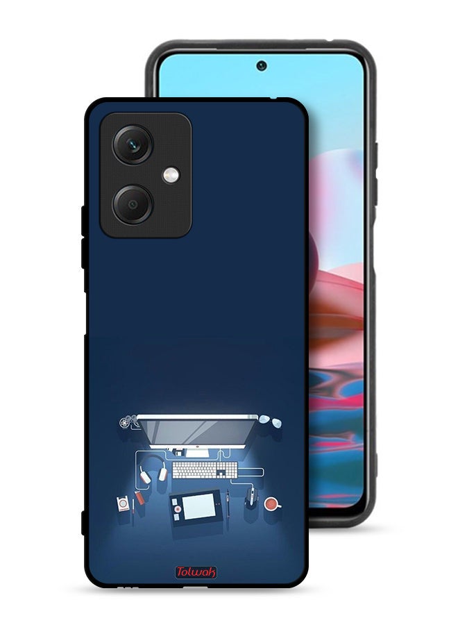 Tolwak Xiaomi Redmi Note 12 Protective Case Cover Computer Desk Art - Image 1