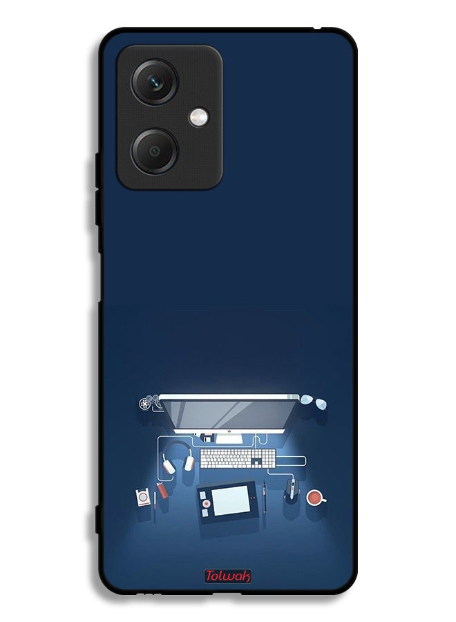 Tolwak Xiaomi Redmi Note 12 Protective Case Cover Computer Desk Art - Image 2