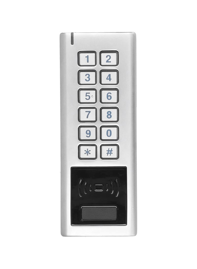 125KHz Access Control, Door Access Control System, IP65 Waterproof Remote Control Password ID Card RFID with 3 Kinds of Unlocking Methods for Reliable Daily Home Office Security