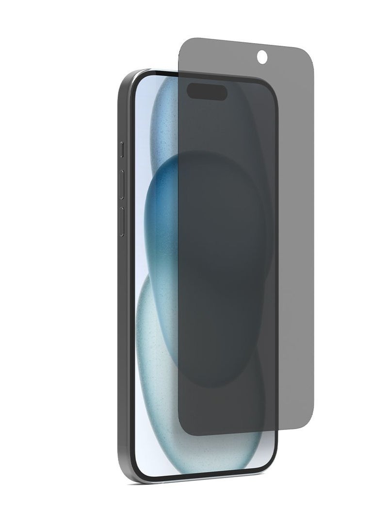 DIGI CORE iPhone 15 Plus Magsafe Case With Camera Lens For iPhone 15 Plus Privacy Screen Protector 6.7 Inch Easy Installation Kit Auto Alignment 9H Hard 99.99% HD Clear Bubble Free Anti Spy - Image 3