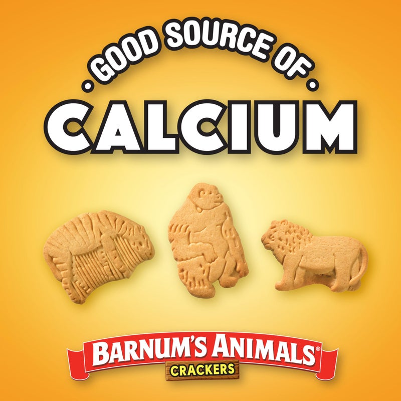 BARNUM'S Original Animal Crackers, Kids Snacks, 10 Snack Packs - Image 4