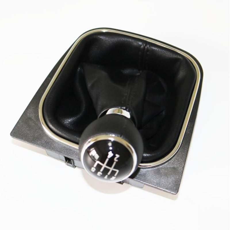 Wivplex 5 Speed Car Gear Shift Knob with Leather Boot - Image 3