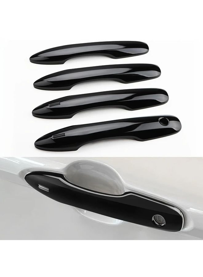 Carbon Fiber Snap On Door Handle Cover For Front Position Not Right Hand Drive - Image 3