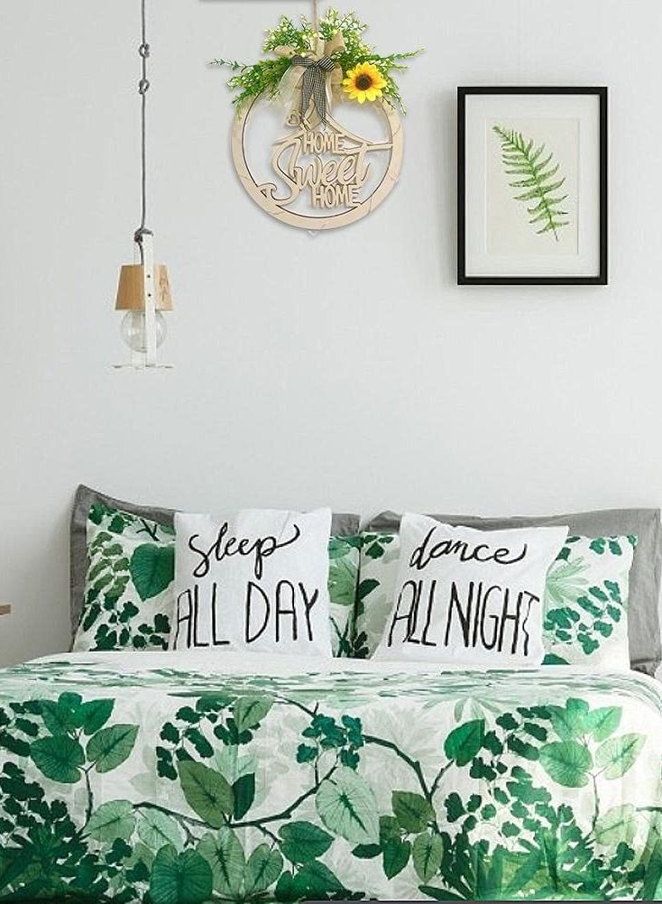 SYOSI Front Welcome Sign, Sweet Home House Decoration Hanging Sign Wreath Hanging Sign Sunflower Wreath with LED Light Farmhouse Porch Front Porch Hanging Decoration (30 cm) - Image 5