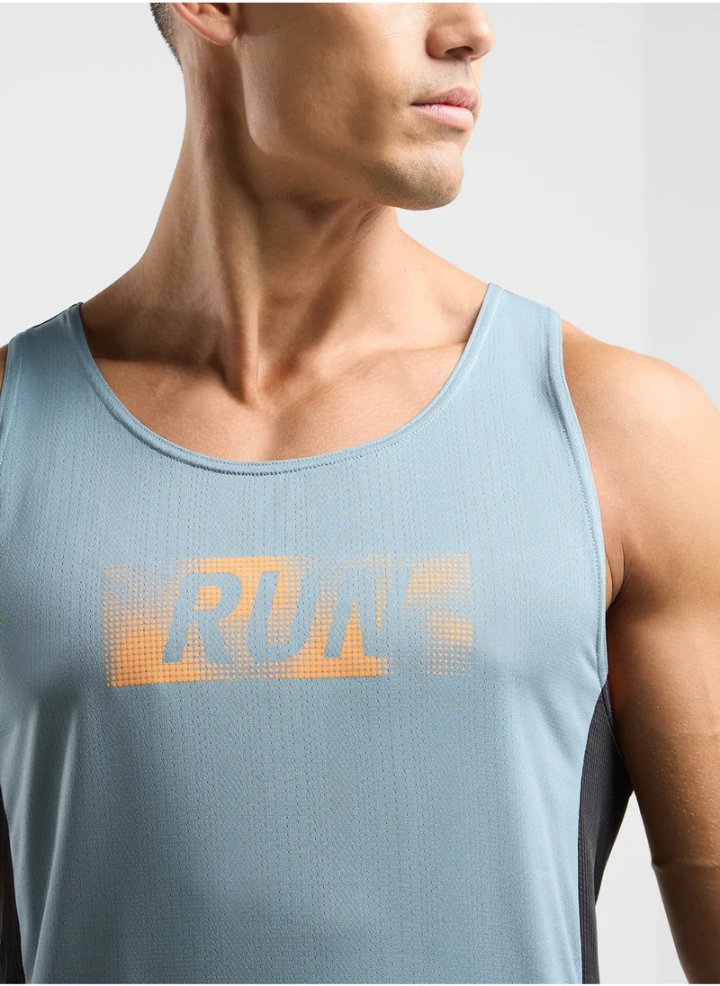 Mizuno Dry Aeroflow Graphic Tank