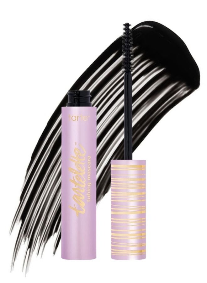 Tarte Cosmetics tarte tartelette™ Lengthening & Tubing Mascara – Jet Black, 8 mL | Smudge-Proof Tubing Formula, Extreme Length & Definition, Lightweight Long-Wear - Image 1