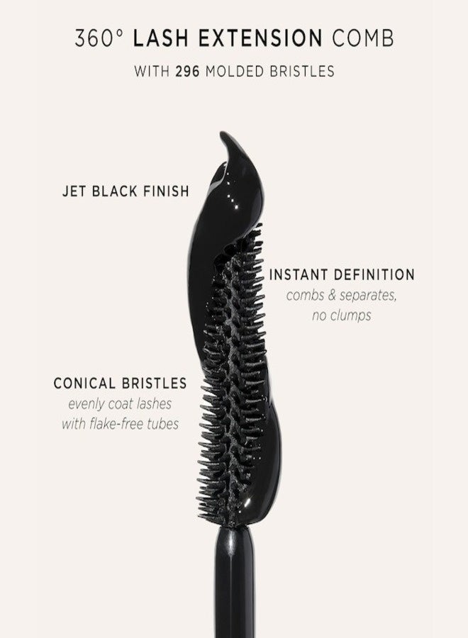 Tarte Cosmetics tarte tartelette™ Lengthening & Tubing Mascara – Jet Black, 8 mL | Smudge-Proof Tubing Formula, Extreme Length & Definition, Lightweight Long-Wear - Image 5
