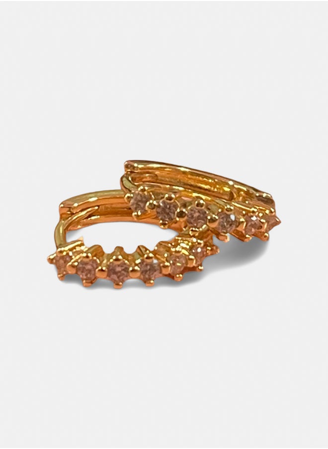 Urban Jewel Crystal Hoop  - Image 1
