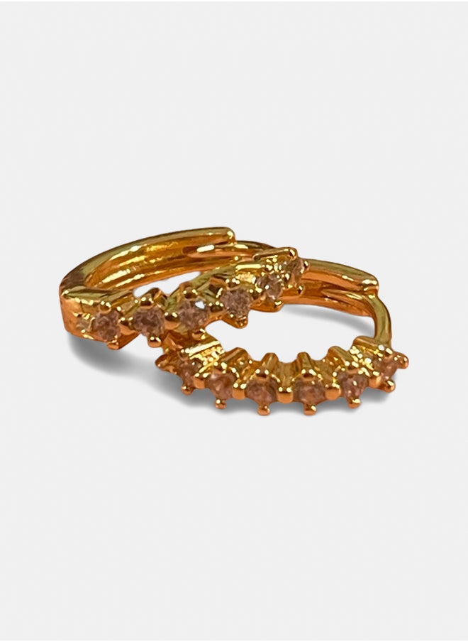 Urban Jewel Crystal Hoop  - Image 2