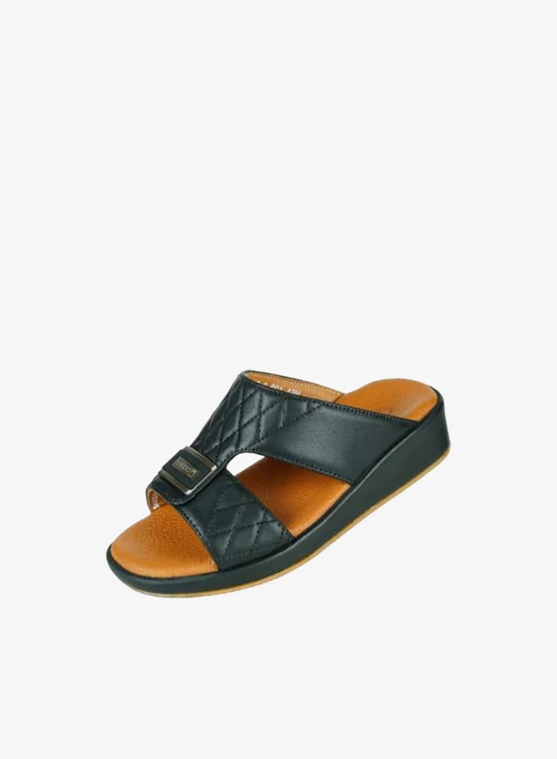 barjeel uno 008-3669 Barjeel Uno Boys Arabic Sandals MSA138 B Black 26