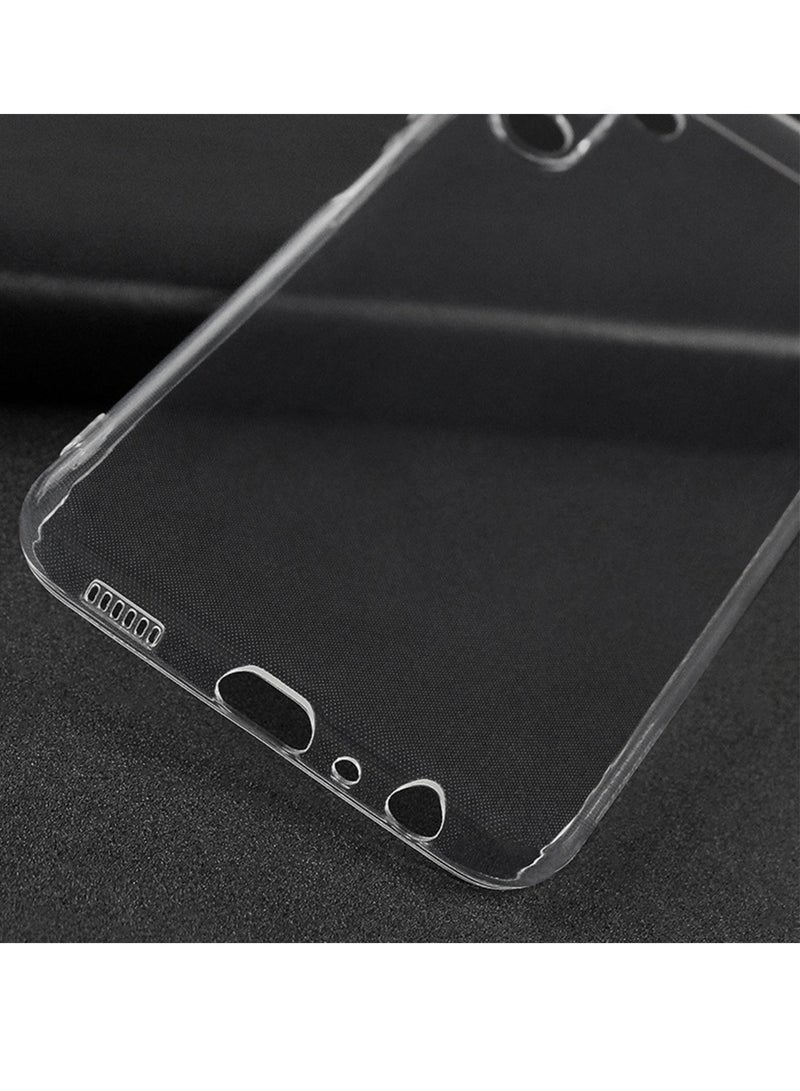 Samsung Galaxy A13 Case Cover (5G LTE) with Transparent Thin with Cmaera Len Protector Hard Back Heavy Duty Shockproof TPU Bumper Case - Matte Protection Clear - Image 5