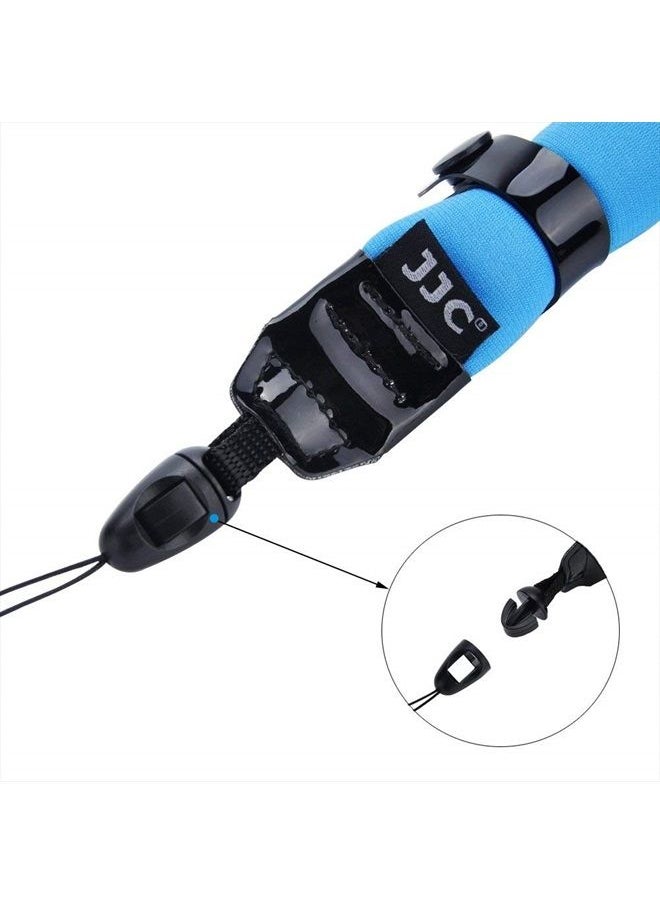 JJC - Waterproof Camera Floating Wrist Strap for Olympus Tough TG-6 TG-5 TG-4 TG-3 Fujifilm FinePix XP140 XP130 XP120 Nikon Coolpix W300 W150 Gopro Hero 9 8-Blue - Image 1