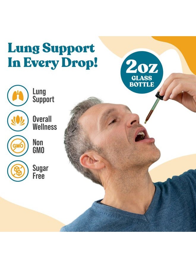 Rejuvica Health Bright Lungs - Lung Detox Support Supplement to Help Maintain Overall Lung & Respiratory Health - Grindelia, Lobelia, Licorice, Wild Cherry & More!  - Image 5