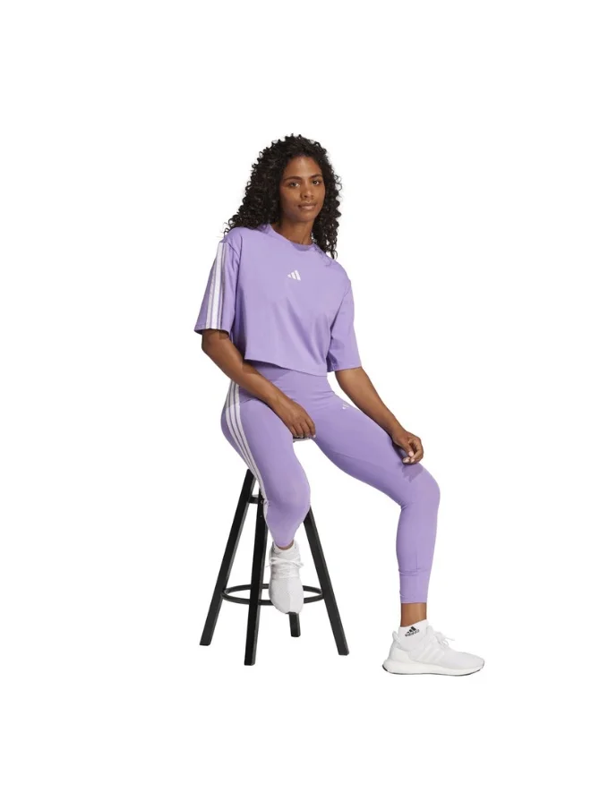 Adidas adidas W 3S SJ TLR T Purple Training T-SHIRTS for Women - 2XS