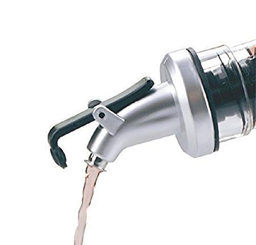 Big cart Glass Oil Dispenser Bottle for Kitchen Stainless Steel LeakProof Cork Transparent Oil Pourer and Holder 500ml Combo Pack of 2 - Image 4