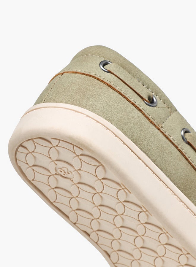 JUNIORS Boys Hook & Loop Boat Shoes - Image 5